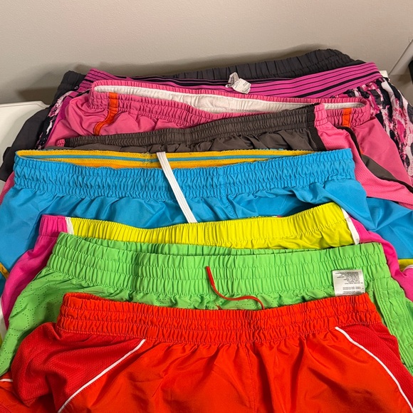 Under Armour Pants - 11 pairs of women’s running shorts all large